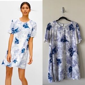 ARITZIA-CARINE Watercolour Shift Mini Dress